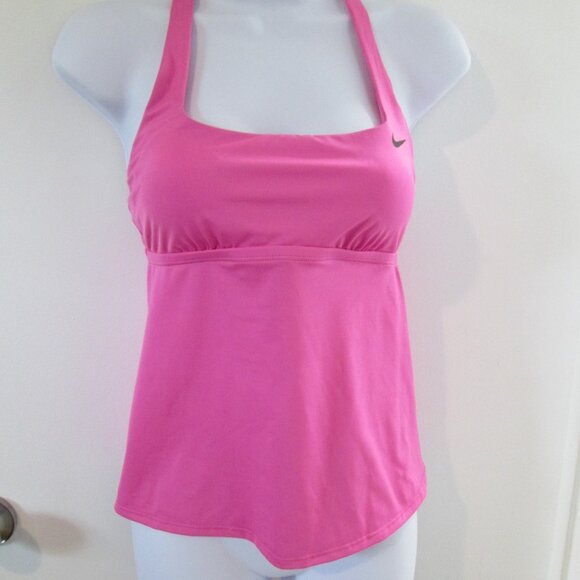 Nike Swim Essential Square-Neck Tankini Top NWT Sz S - Picture 4 of 9